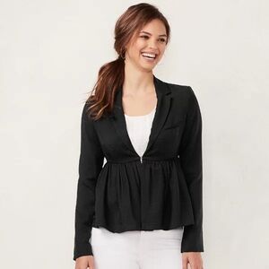 Lauren Conrad peplum blazer